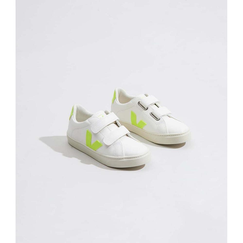 Veja ESPLAR CHROMEFREE Tenisky Detske White/Yellow | SK 826LIS